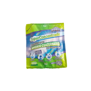 Desinfectante Amonio Cuaternario 5ta Generación Superconcentrado 80ml (presentación sobre)